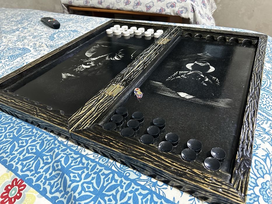 Продам нарды новые ручная работа