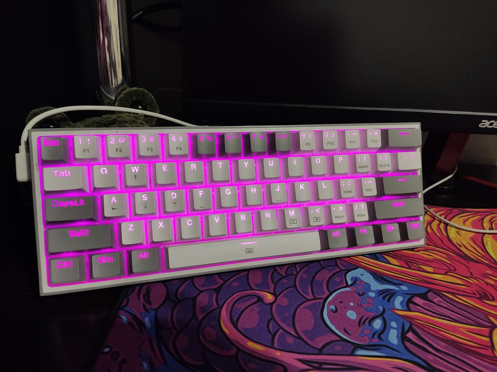 Клавиатуру reddragon fizz k617