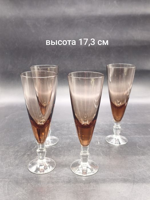 Фужеры на ножке! Красивые