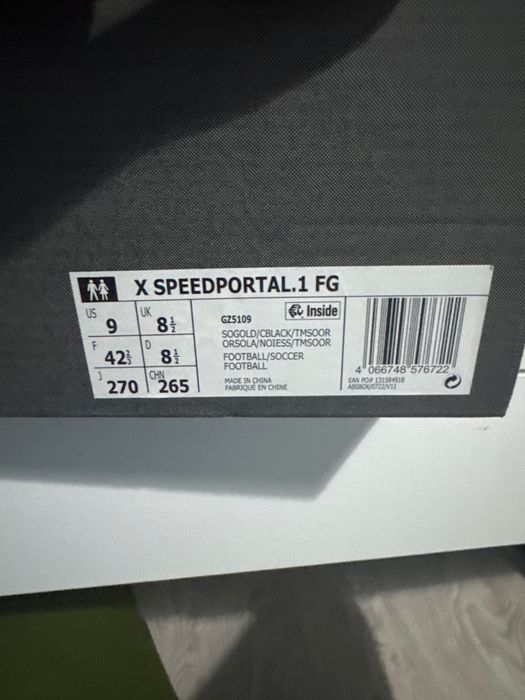 Ghete fotbal adidas speedportal