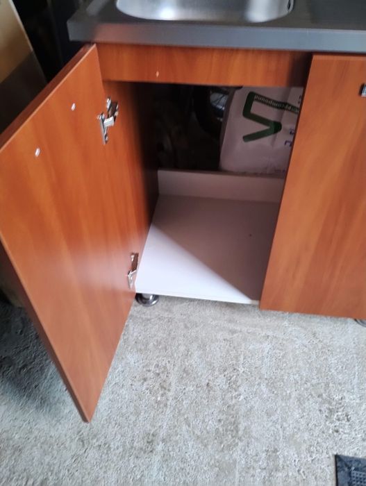 Vand masca cu chiuveta inox