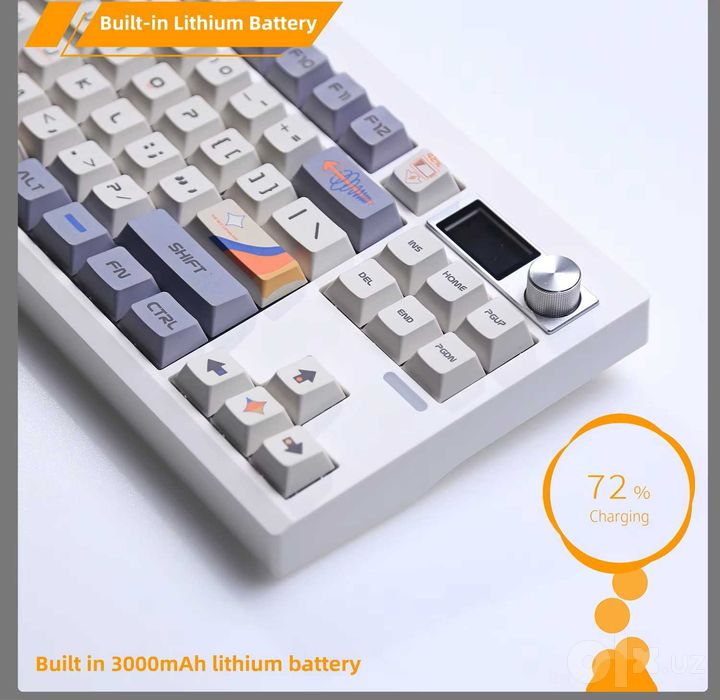Беспроводная игровая механическая клавиатура Zuoya GMK87