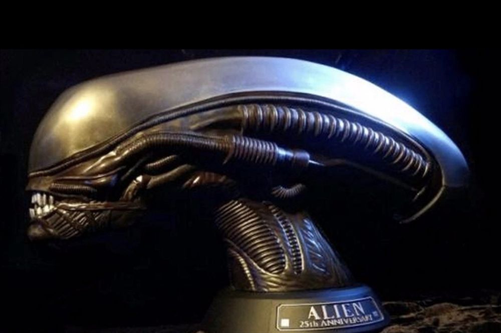 Alien Quadrilogy 25th Anniversary Collection Head Figure DVD Set JAPAN Xenomorph Fox Disney