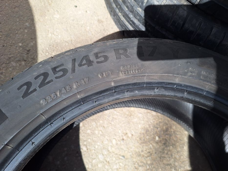 8mm! 225 45 17 Continental premiumcontact 6