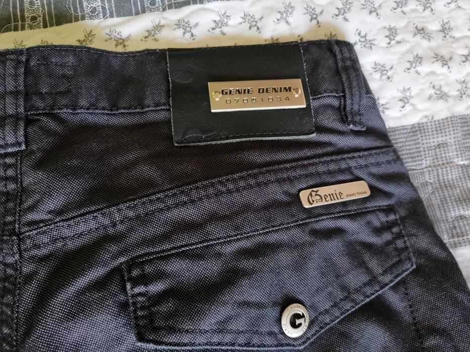 Черен мъжки панталон