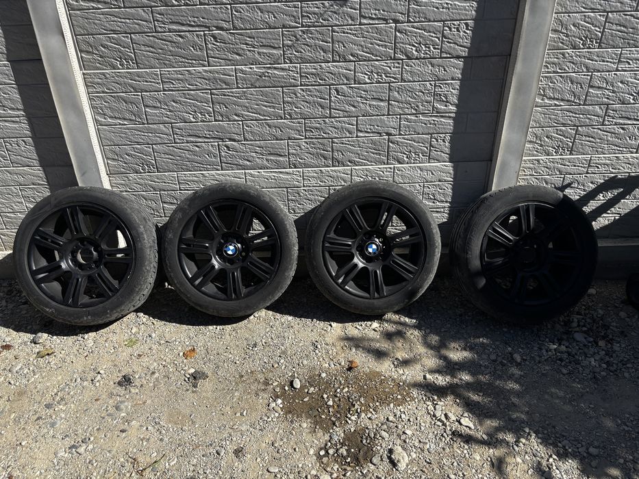 Jante Bmw R17 Negre + cauciucuri
