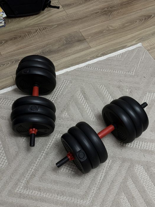 Продаю гантели 34кг
