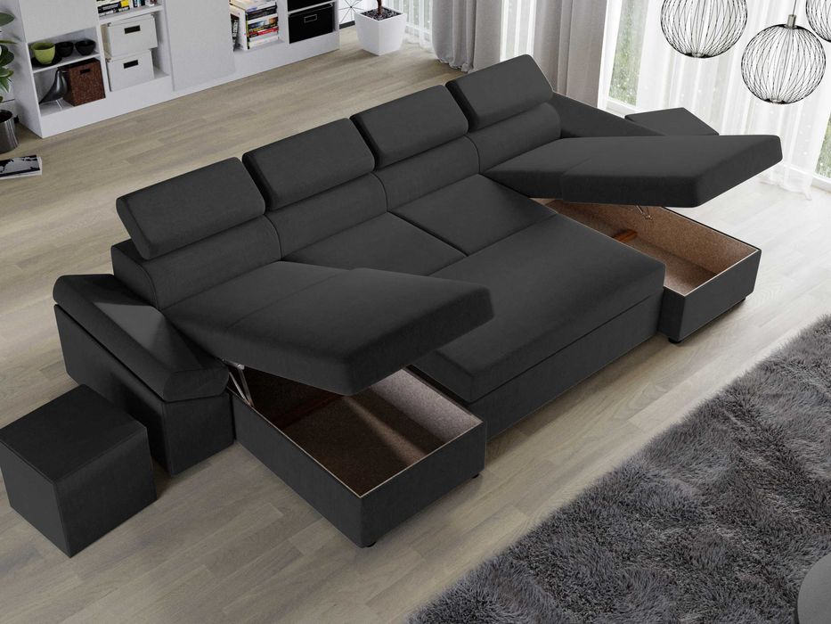 Coltar U Extensibil Jamaica gri inchis - Transport Gratuit