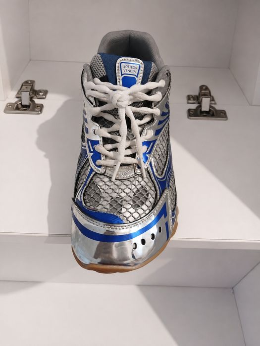 Adidasi Bottega Veneta Orbit Albastrii