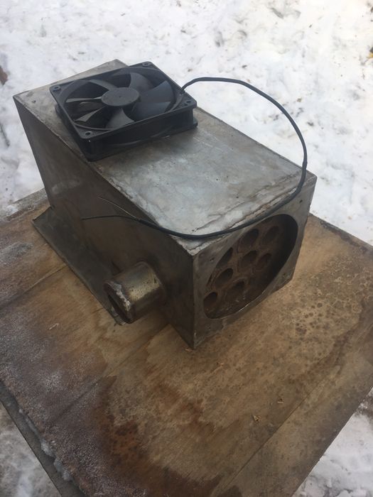 Теплообменник для зимней рыбалки