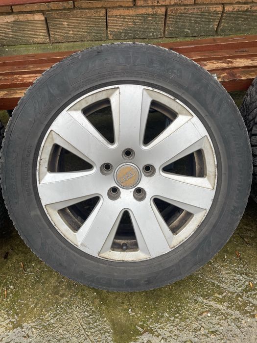 Алуминиеви джанти със зимни гуми 16” 5 x 112