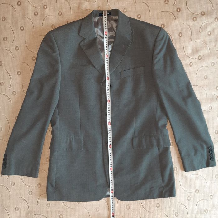 Мъжки костюм, сив, Аполон, 50R