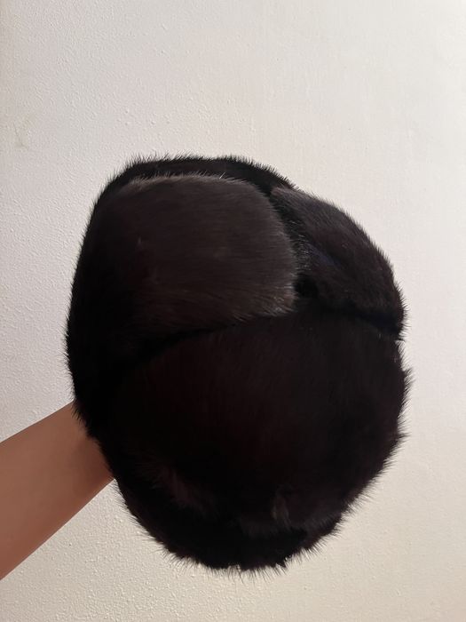 Норка шапка мужская