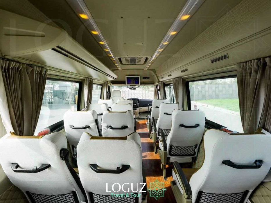 Buxoro va Uzb bo'ylab Mikroavtobus 18-21 o'rin xizmati 7pir ekskursiya