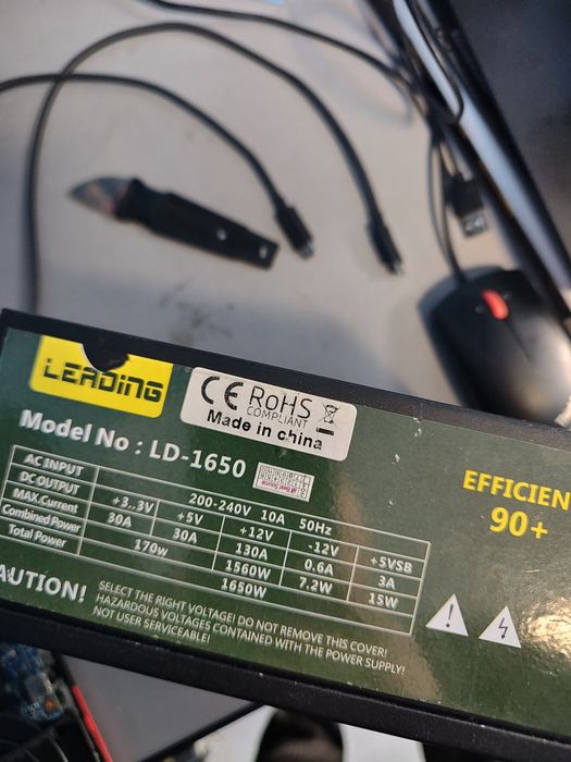 Sursă Alimentare PC 1650w