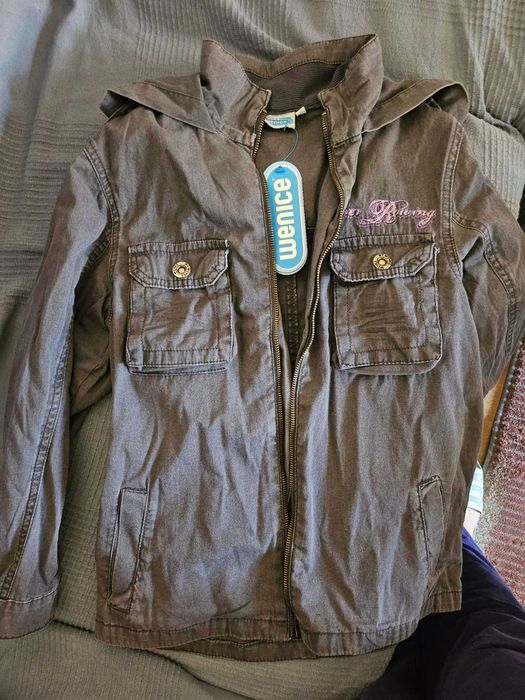 Яке памучно за момиче 146см