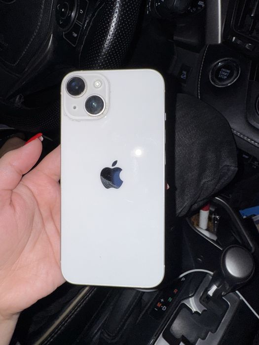 Айфон 14, белый , 128 гб , без ремонта