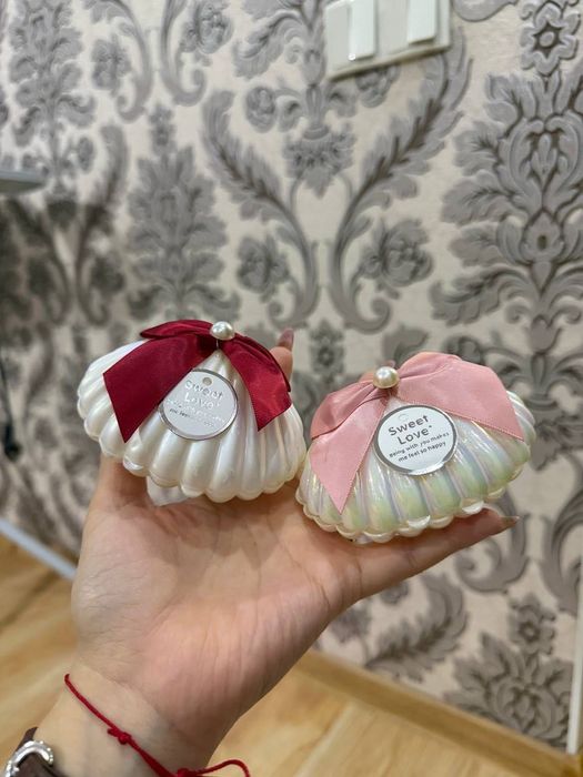Декоративные коробочки/боньбоньерки в форме ракушки