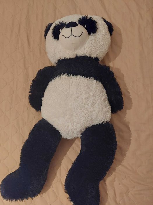 Плюшена Панда  с дрехи / 100 см.