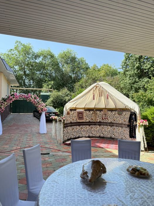 Полу юрты на наурыз