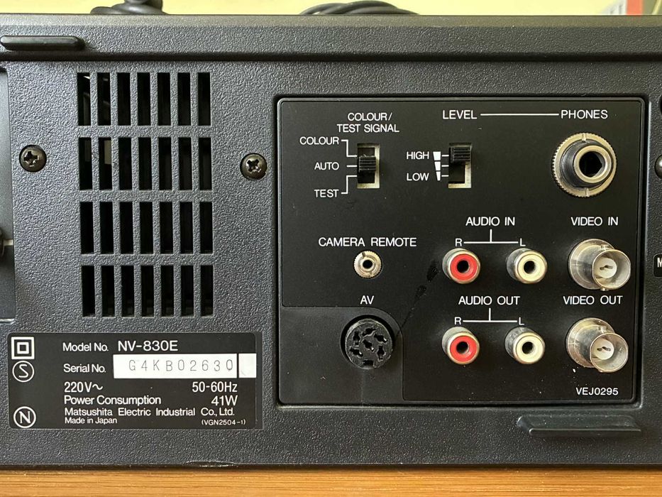 Videorecorder Panasonic NV-830 hi-fi stereo HQ vhs 4head