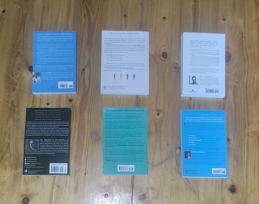 Нови и като нови книги на английски език за личностно развитие!