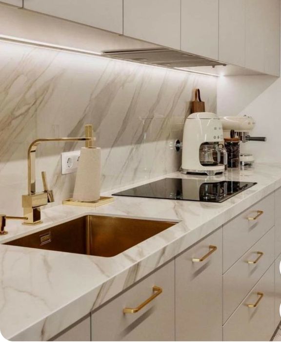 Изготовление столешниц из кварца и акрила