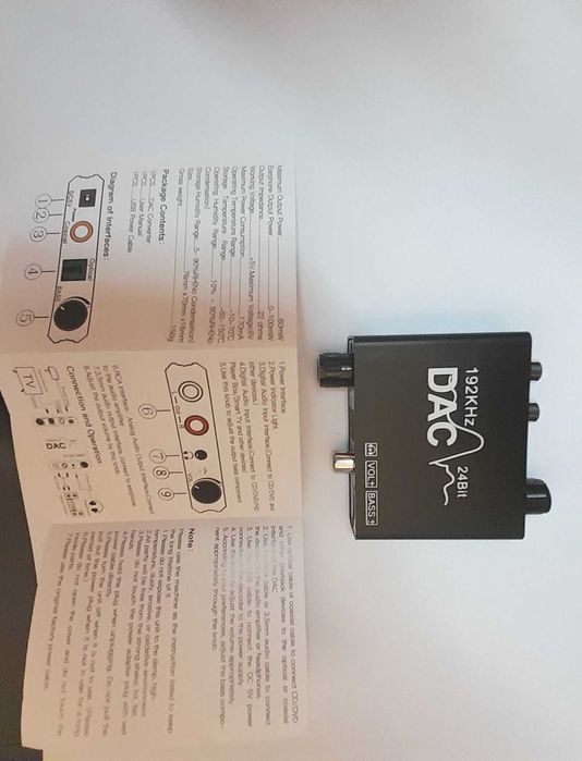 Hов DAC - 192k - преобразува цифровият сигнал в аналогов