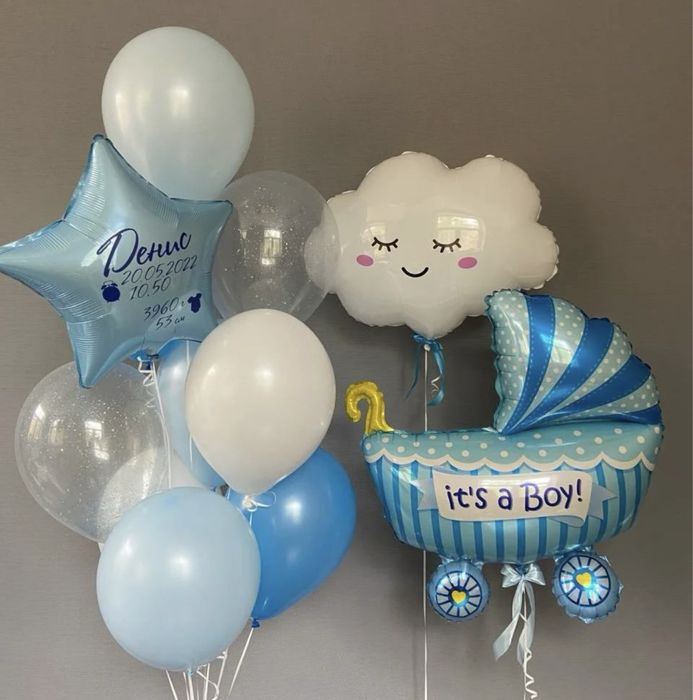 Шары на выписку из роддома