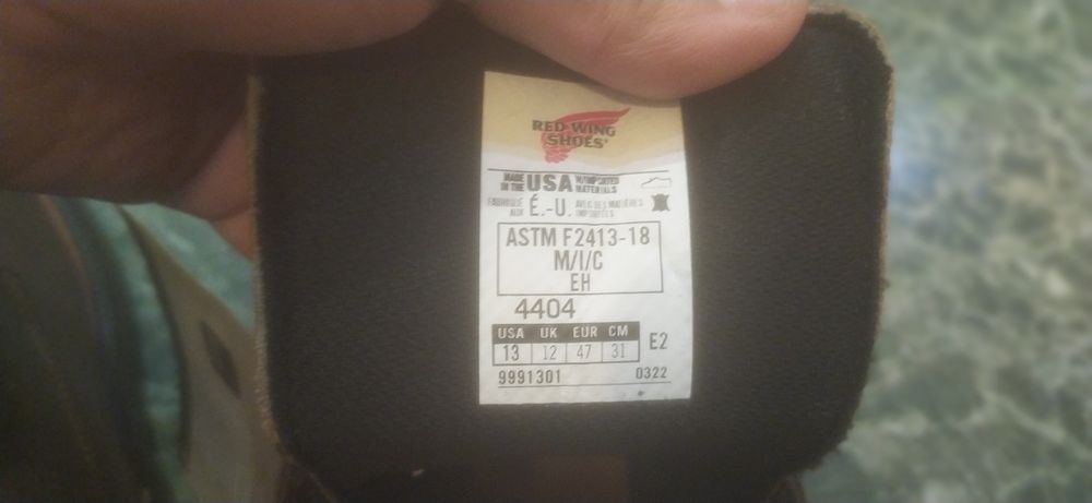 Американские кожаные ботинки Redwing