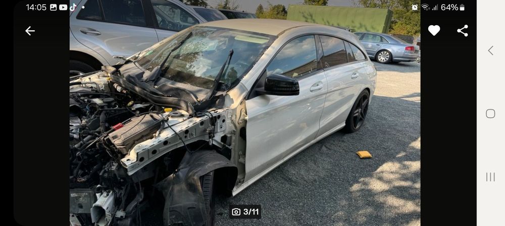 Dezmembrez Mercedes CLA . 1.6 benzină .