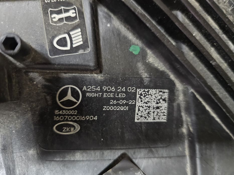 Десен фар Mercedes GLC W254 desen far мерцедес 254