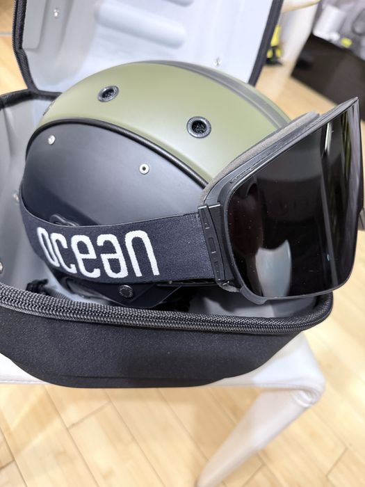 Casca schi CASCO SP-4.1 plus ochelari schi OCEAN K2
