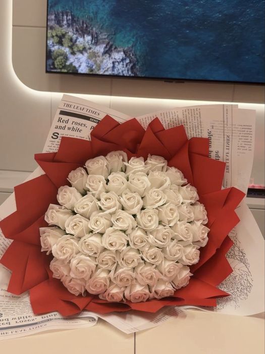 Buchet de trandafiri din sapun / imperiali