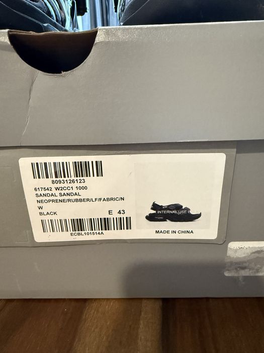 Мъжки сандали Balenciaga