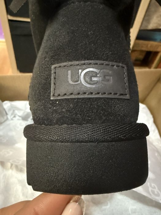 Cizme dama UGG piele naturala  neagra