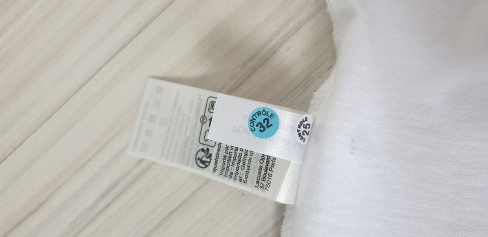 Lacoste Cotton Regular Fit  Unisex  XS НОВО ОРИГИНАЛНА Унисекс Тениска