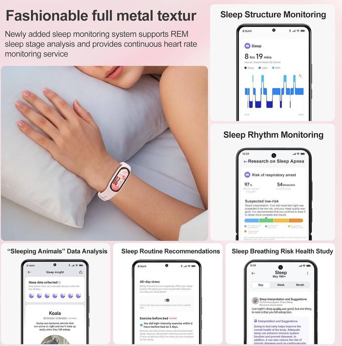 Xiaomi band 10 смарт часовник гривна