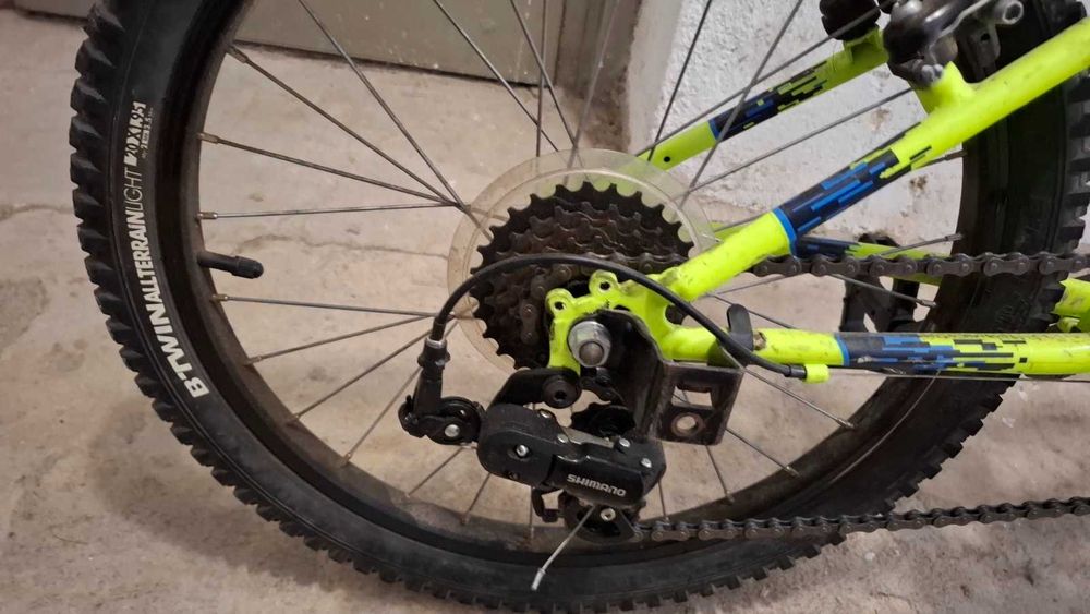 Детско колело 20" Rockrider ST500– 6 скорости Shimano - много добро състояние