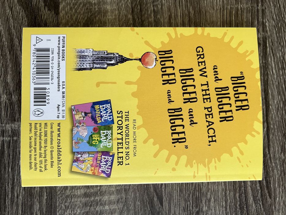 Нова! Roald Dahl - James and the Giant Peach