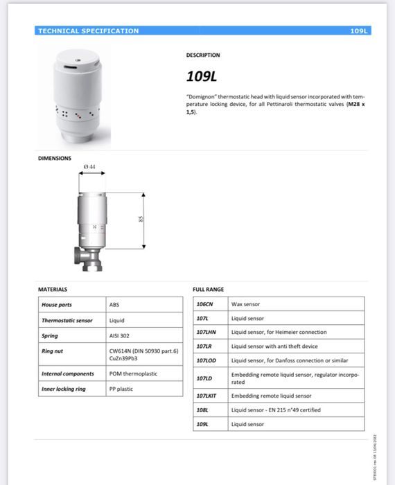 Термостатична глава за радиатор