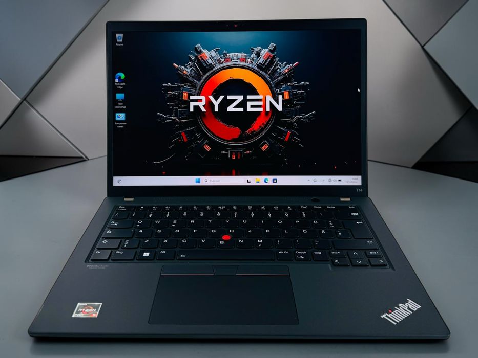 Лаптоп Lenovo ThinkPad T14 Gen 3 14" WUXGA AMD Ryzen™ 5 PRO 6650U 16RAM 512SSD AMD Radeon 660M 2.90GHZ Гаранция!