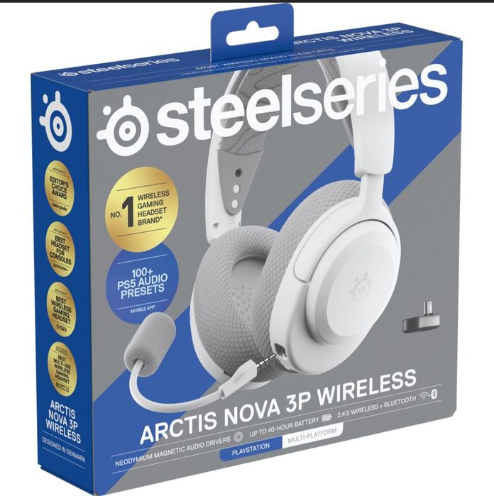 Casti steelseries  wireless  arctis nova 3p