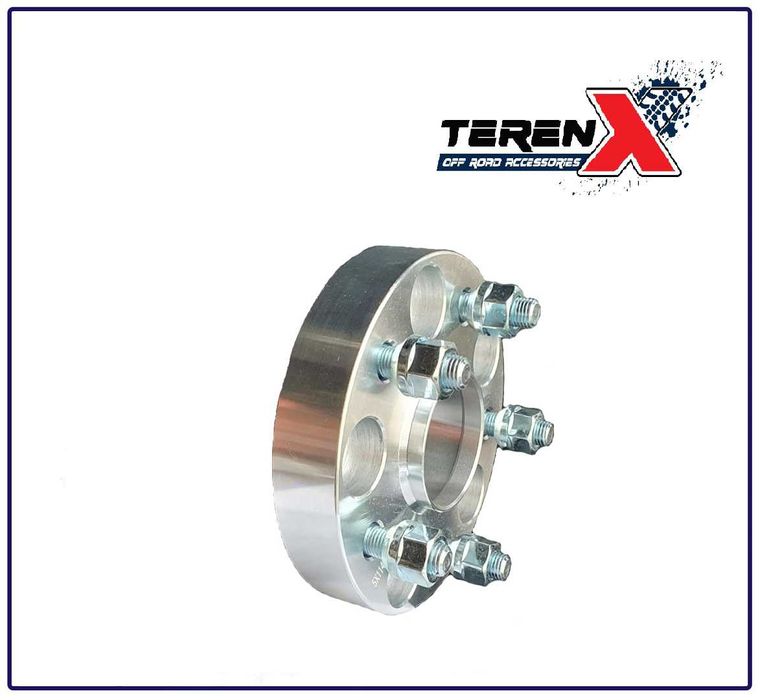 Set 4 Flanse distantiere Mitsubishi Pinin, 5×114.3, M12x1.5, 30mm