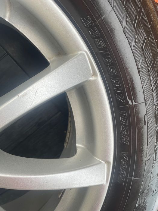 Jante R17 plus cauciucuri iarna