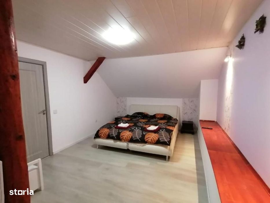Apartament cu 3 camere - curte cu foisor + spatiu parcat masina