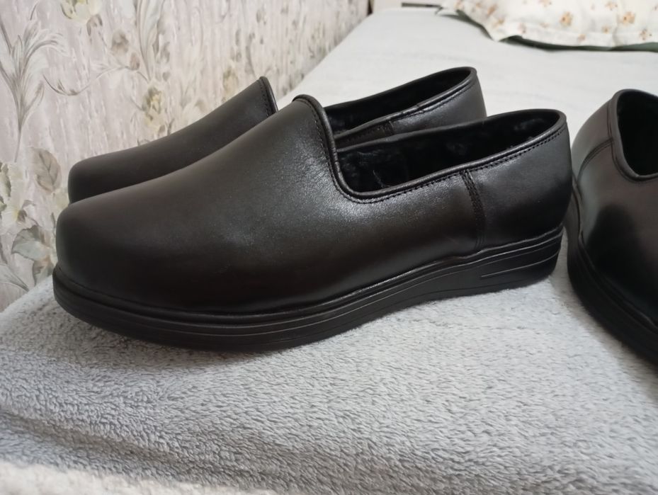 Мужской обувь кожный