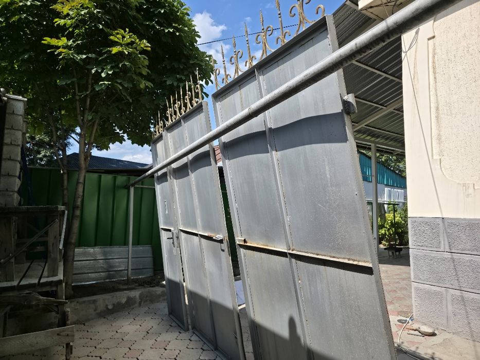 Ворота с калиткой