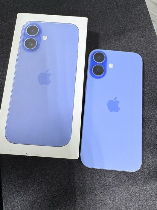 Apple Iphone 16 128 гб ( г Шцмкент Рыскулова 28 ) Лот: 863/070