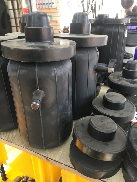 Пневмобаллоны в пружины